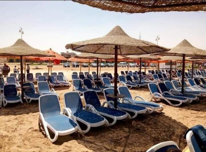Seaview Chalets In Porto South Beach - Families Only Ain Soukhna Exteriér fotografie